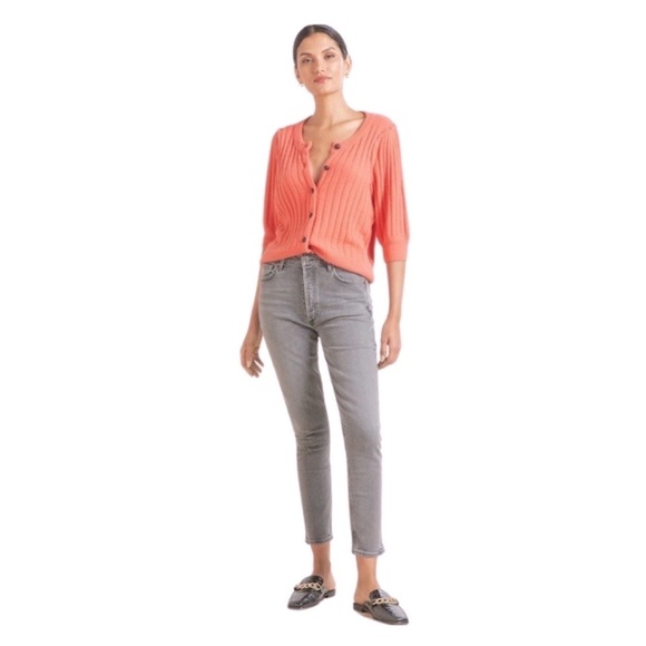 Free People Sloane Cardigan Crop Sweater - Picture 2 of 9